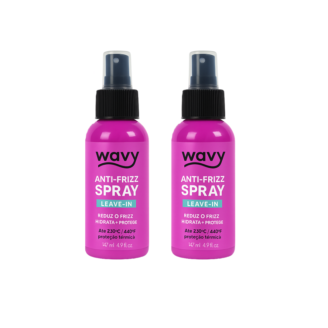 Spray de proteção térmica e anti frizz - Wavy™