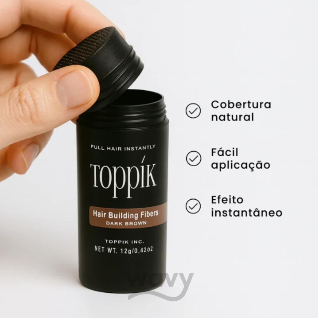 Toppik - Cobertura Instantânea para Falhas Capilares