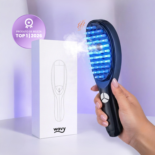 Escova de Terapia Capilar:TheraScalp 4 em 1